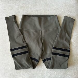 ALO Yoga Leggings with Black Accents